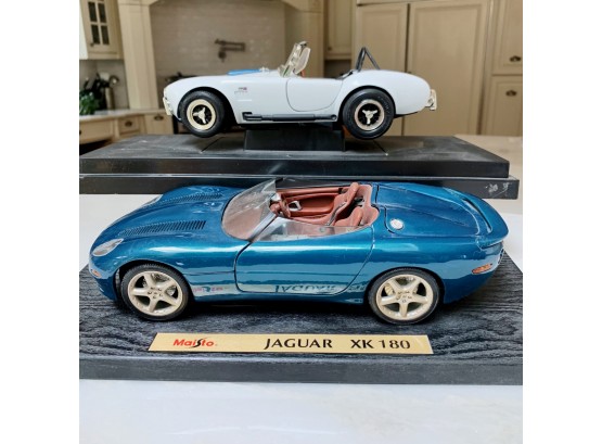 Pair Of Masito Jaguar Model Cars