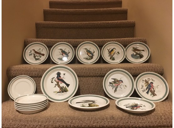 Very Expensive Set Of Port Meirion Birds Of Britain Plates