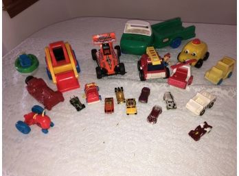 Lot Of Several Toy Cars And Trucks