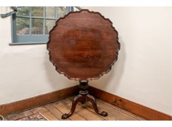 Chippendale Style Bird Cage Tilt Top Table