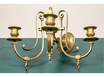 Antique English Gas Wall Sconce
