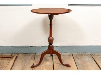 Antique American Oval Candle Stand