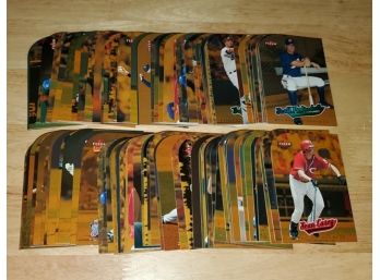 Lot Of 94 2005 Ultra Die-Cut Gold Medallion Cards