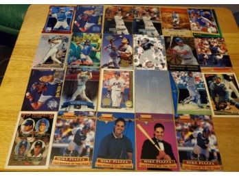 Mike Piazza Rooke & Insert Card Lot