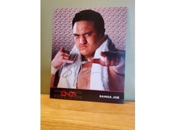 Samoa Joe Signed 8x10 Photo