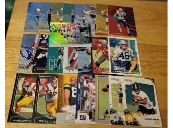 Lot Of Football Insert & Rookie Cards