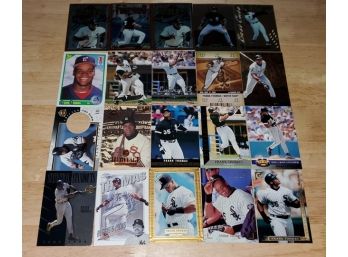 Lot Of Frank Thomas Rookie & Insert Cards
