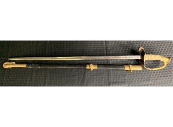 Antique U.S. Navy Sword & Scabbard