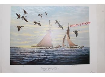 Artists Proof John Macleod Canadas And Skipjacks On The Choptank