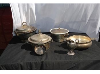 Oneida Silver Plated Serving Pieces