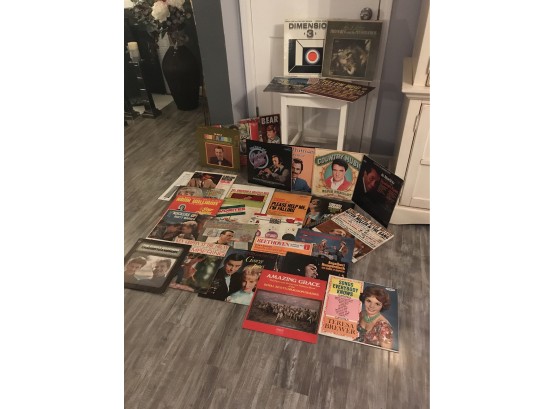 Lot Of Vintage Miscellaneous Vinyl Record Albums