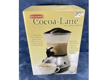 Back To Basics Cocoa-Latte Hot Drink Maker