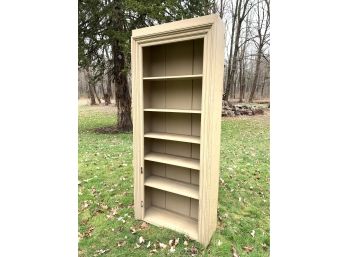 Antique Hand Sawn Solid Wood Bookshelf