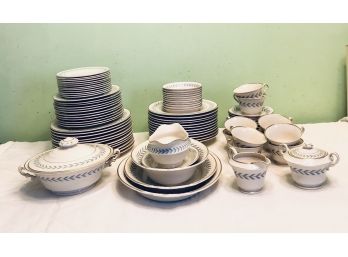 RARE Vintage Set Of Old Ivory Syracuse China - Plates, Bowls, Mugs, Serving Dishes