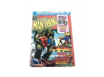 Vintage 1973 Marvel Comic Book With 45 - The Man Thing
