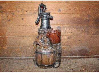 Alpine Old Fashion Pump Barrel Fountain