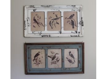 Amazing Pair Of  Framed Art Piece By Entrada