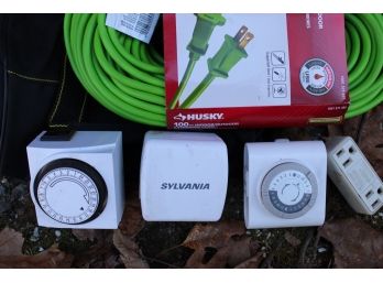 Trio Of Timers, 100' Extension Cord & More
