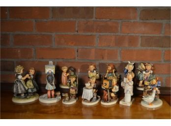 Vintage Hummel Lot Of Twelve 12 From 1964 And Later Includes Unicef