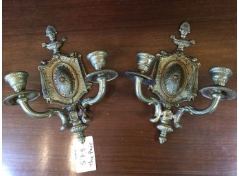 Pair Of Adams Style Wall Sconces