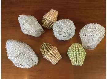 Collection Of Beaded Bulb Shades