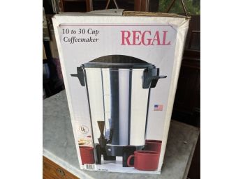 Regal 10 - 30 Cup Electric Coffee Maker