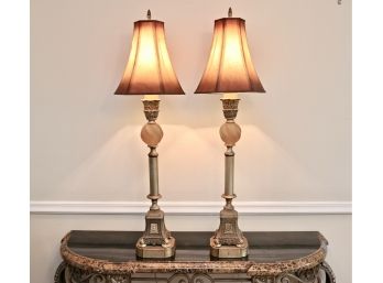 Set Of Two Norb North Bay Console Lamps