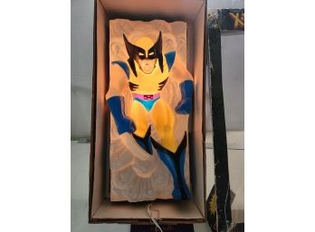 Marvel Xman (Wolverine) Headlites Lighted Sculpture