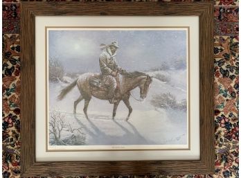 Signed Edition Print 'The Country Doctor' By August Lenox (American, 1908-1986)