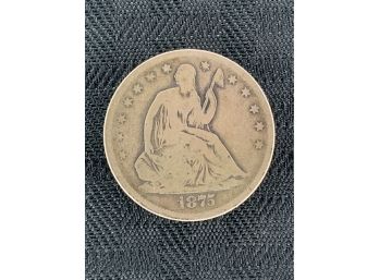 1875-S Liberty Seated Half Dollar