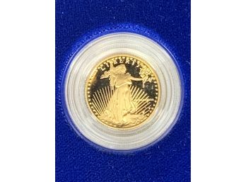 1988  American Eagle $5 Gold Bullion Proof Coin