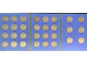 Liberty Standing Half Dollar Collection 1937 - 1947 Complete