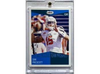 Dake Prescott RC 2016 SAGE HIT 'All-Rookie Team Prospect' Collegiate Rookie