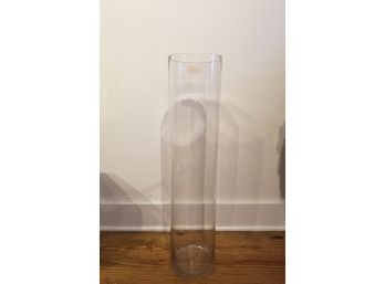 Large Glass Decorative Cylinder