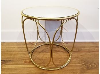 Imported Indian Mirror Top Side Table