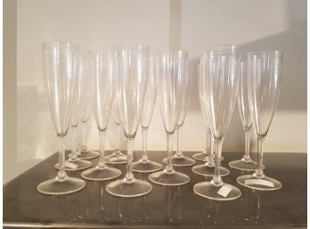 Acrylic Champagne Flutes