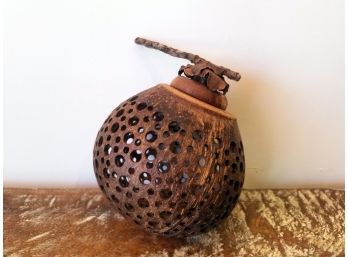 Carved Coconut Box