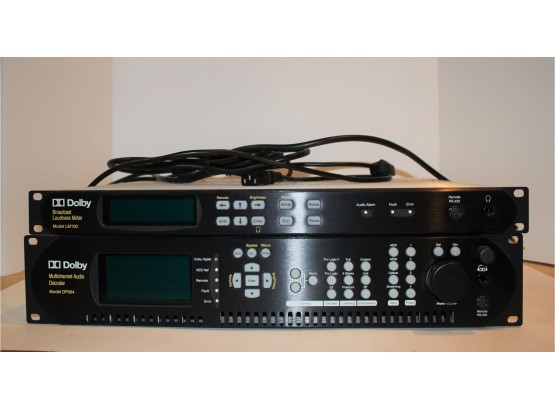 DOLBY Broadcast Loudness Meter LM100 AND  Multichannel Audio Decoder DP564