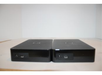 Two Western Digital WD 2TB External Hardrives WDBAAU0030HBK-01