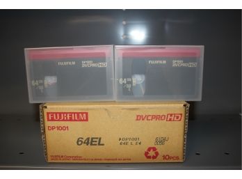 Case Of 10 New FUJIFILM DVC PRO HD DP1001 Film Cassettes