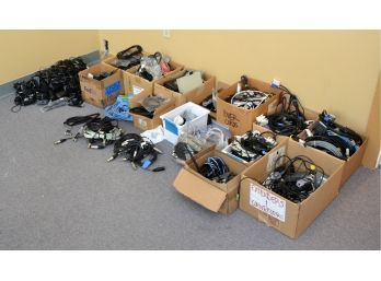HUGE Mixed Lot Cables/Connectors/Mice/Power Supplies And More.....