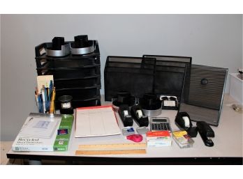 Mixed Lot Office/Desk Supplies