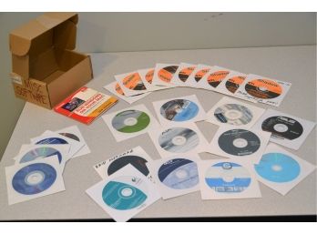 Mixed Lot Computer Monitor Software Disks