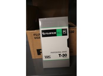 New Box 10 FUJI Professional Videocassette T-30