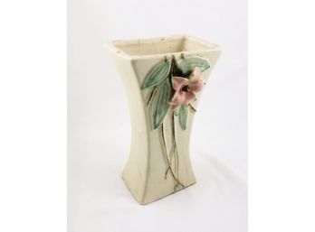 Vintage 1940's McCoy Pottery Dogwood Blossom Vase