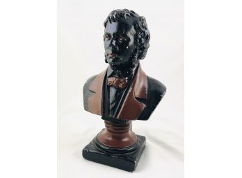 Vintage Chalkware Sculpture/Bust Of Rodin