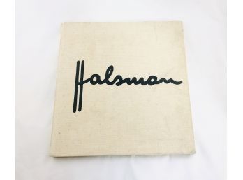 Vintage Halsman Photography Book