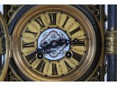 Stunning 19th Century Working Gustav Becker Gilded Mantle Clock - Circa 1885