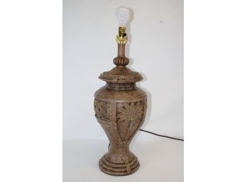 Vintage Palm Tree Table Lamp