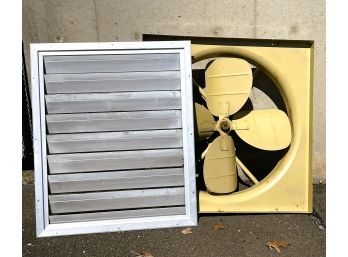 Sears Roebuck And Co. Attic Fan And Louvre Vent